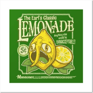 The Earl's Classic Lemonade (Grunge) Posters and Art